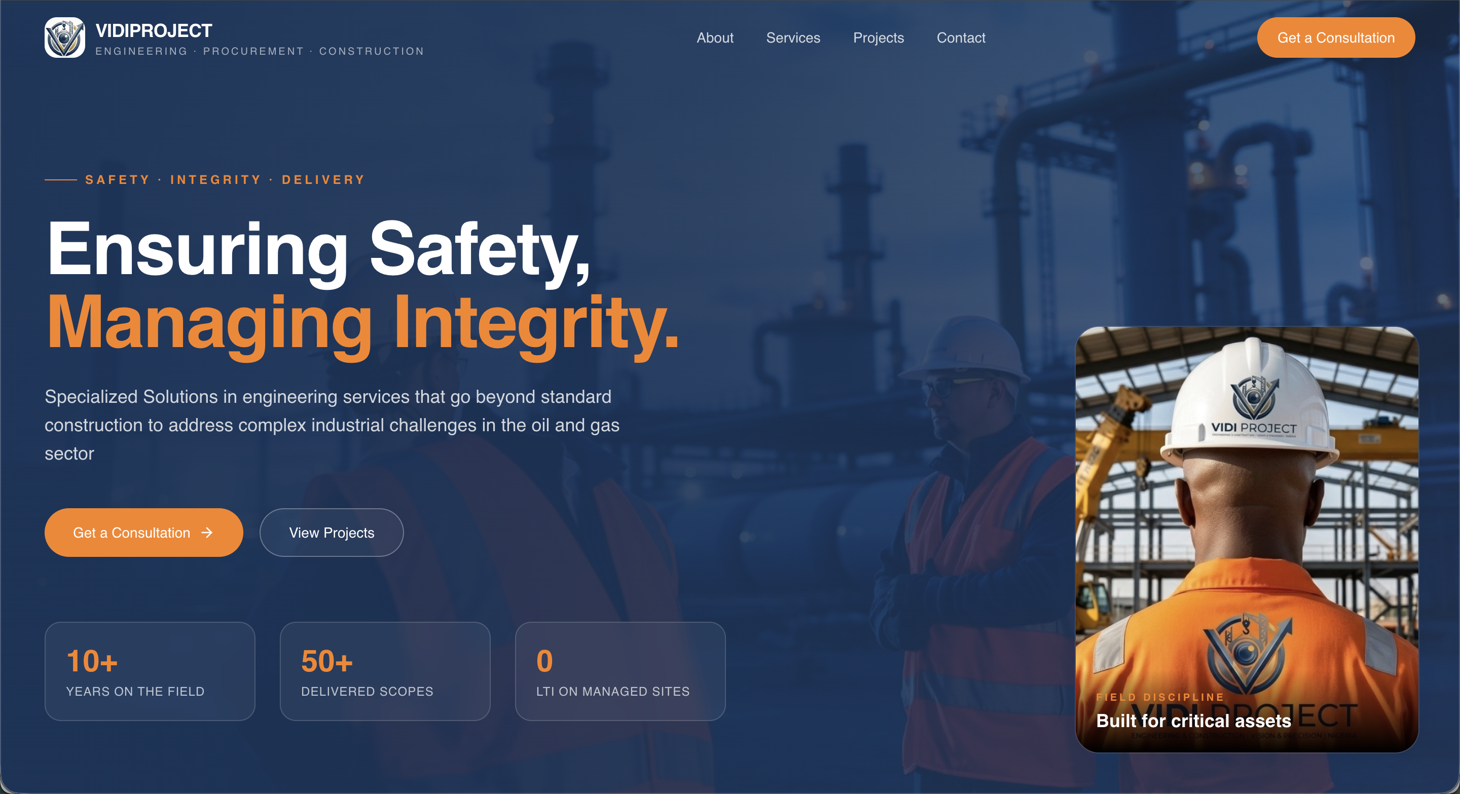 An image of the Vidi Project project.